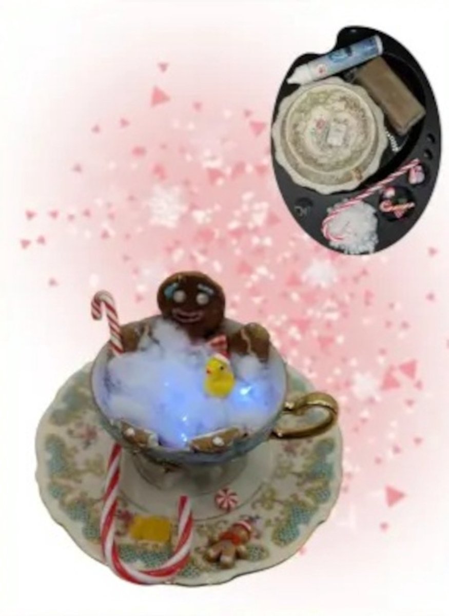 Fantasyatelier - Peperkoekmannetje Kopje DIY