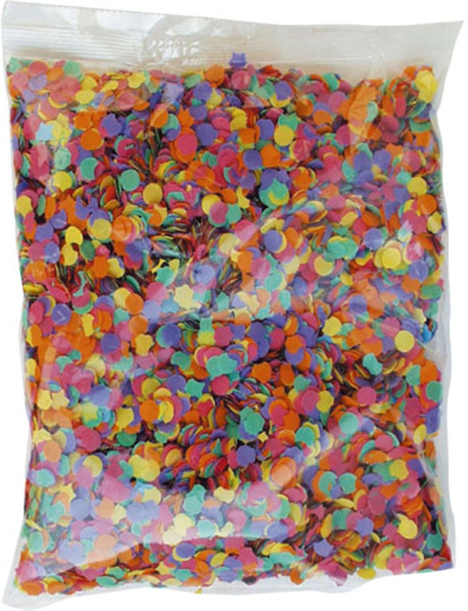 Confetti 400gram Multicolor Carnaval- Themafeest