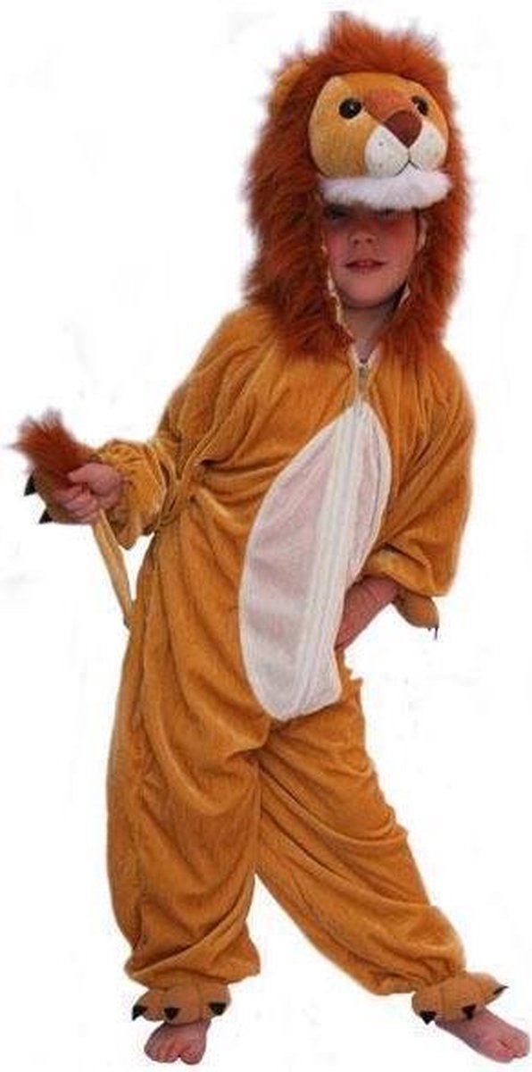 Dierenpakje Leeuw kind - Maatkeuze: Maat 116