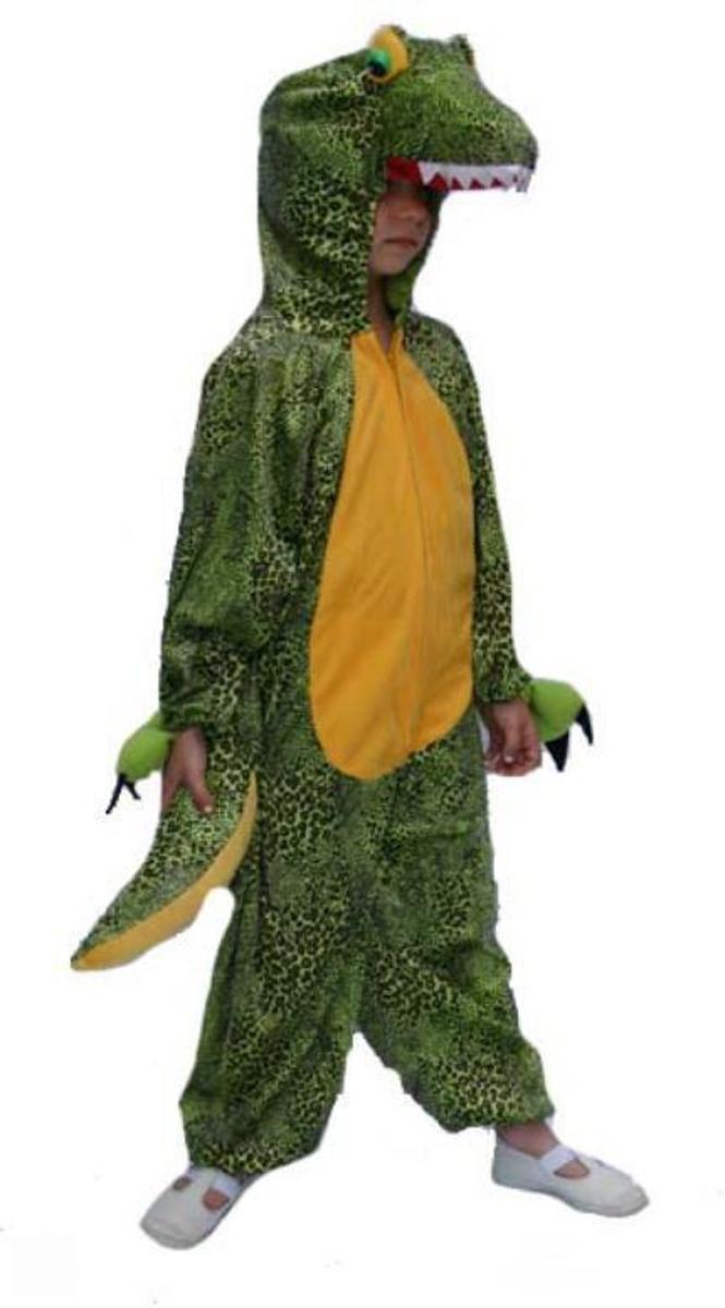 Kostuum Plush Draak  - Maat 116