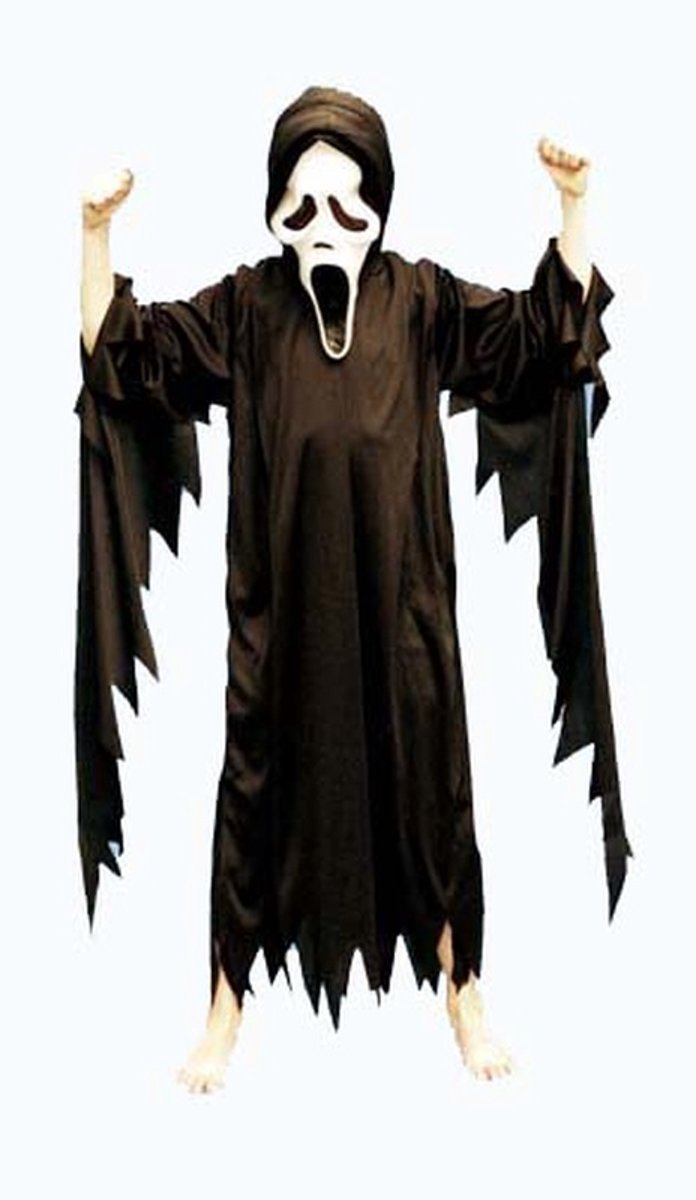 Kostuum Screaming Ghost  - Maat 128