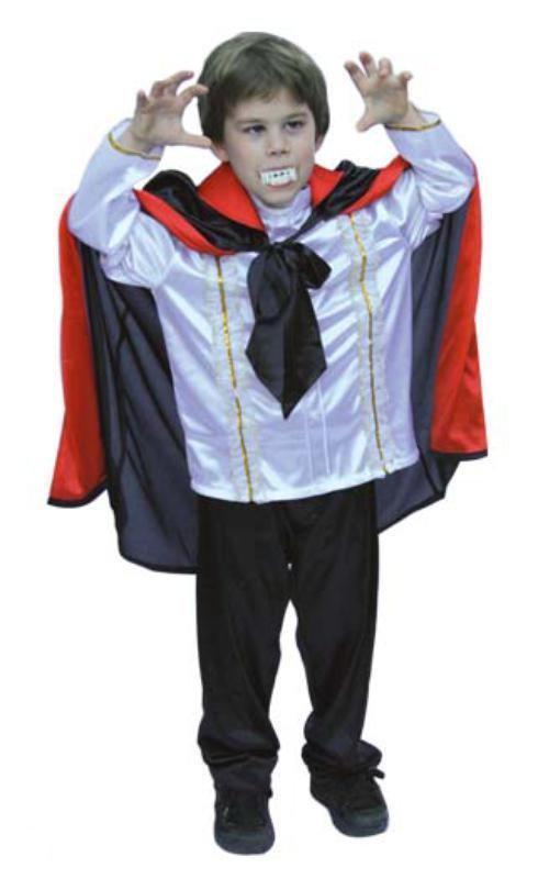 Kostuum Vampier (3dlg)  - Maat 140