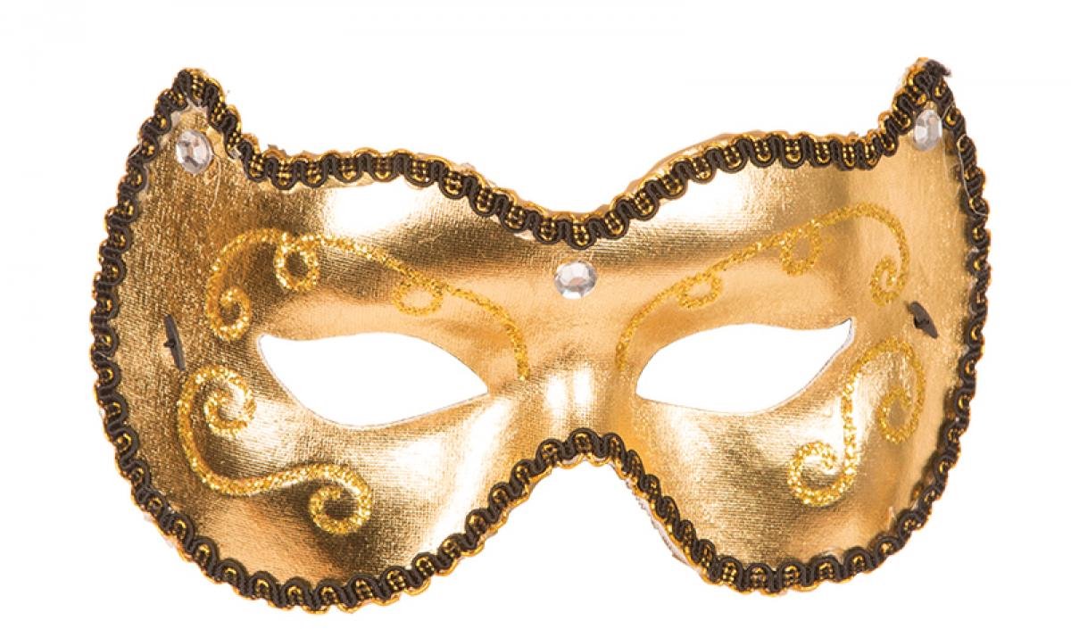 Masker goud - Goud - N.v.t.