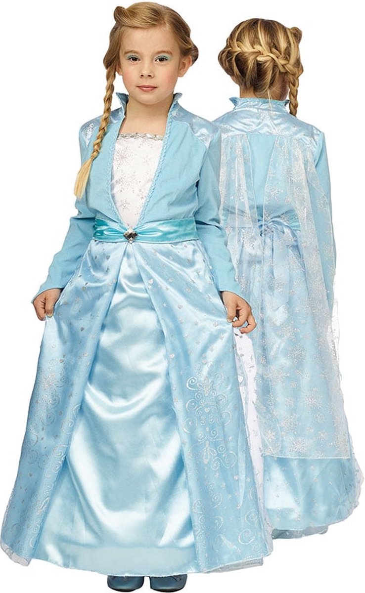 Prinsessenjurk Sophie Blauw Premium - Maat 152