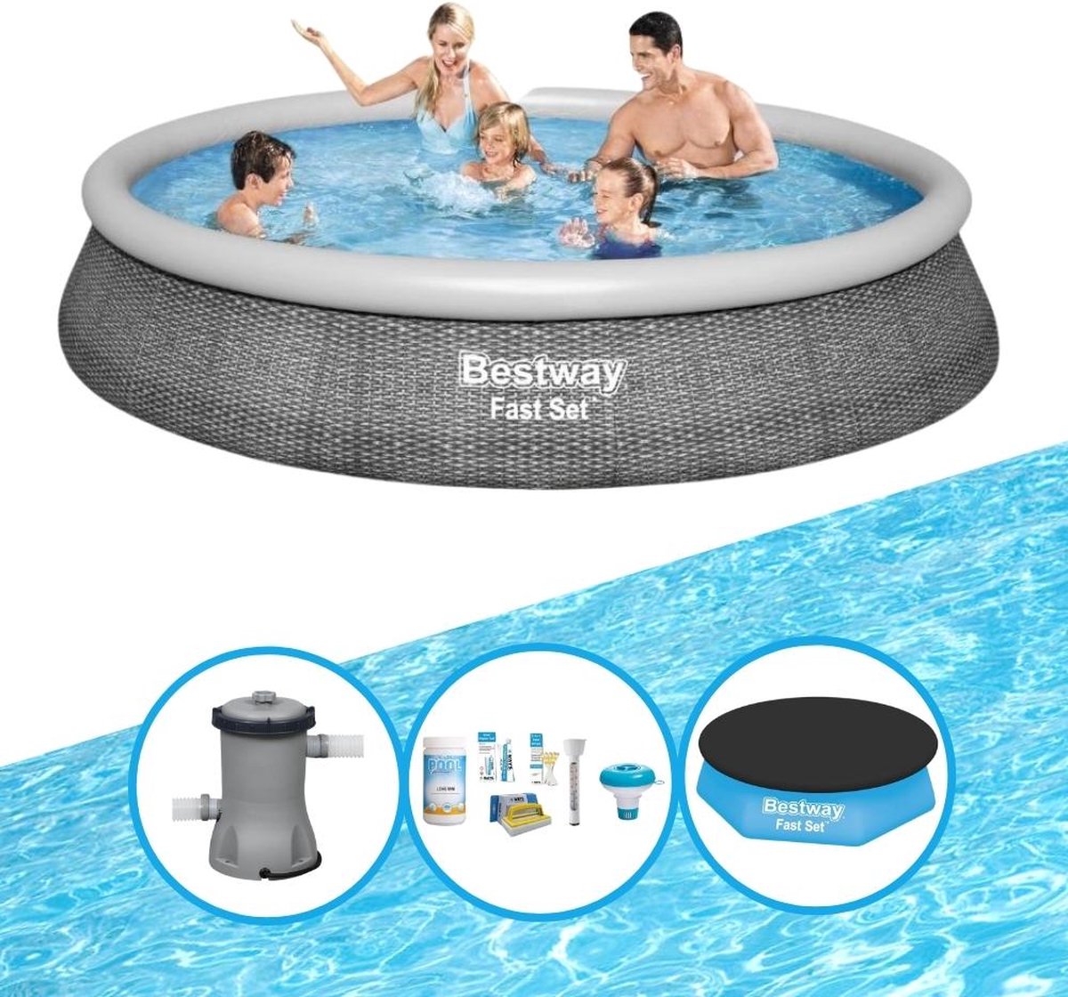 Zwembad Fast Set - 396x84 cm - Zwembadpakket