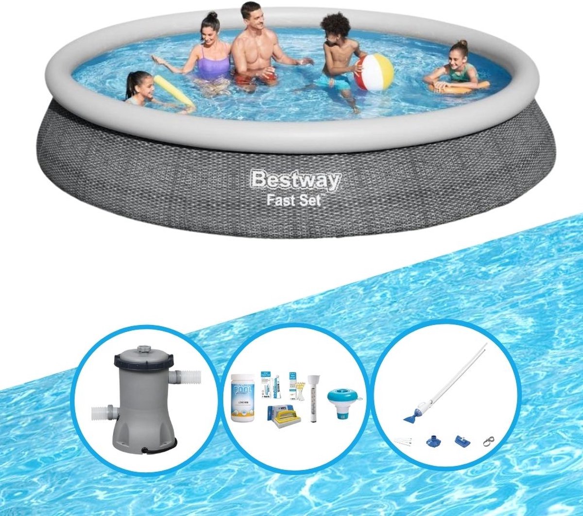 Zwembad Fast Set - 457x84 cm - Zwembadset