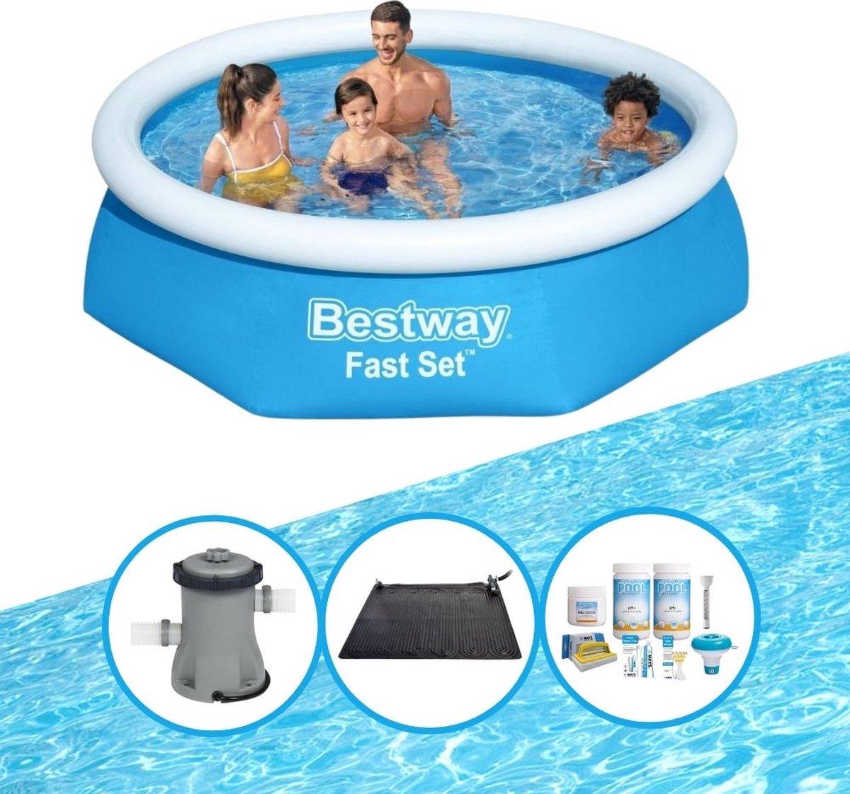 Zwembad Fast Set 244x61 cm - Zwembad Deal