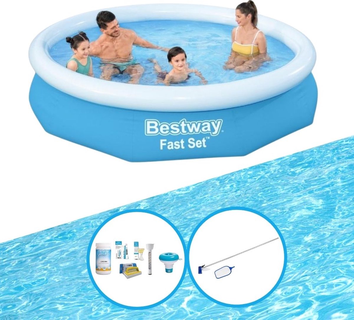 Zwembad Fast Set 305x66 cm - Zwembadset