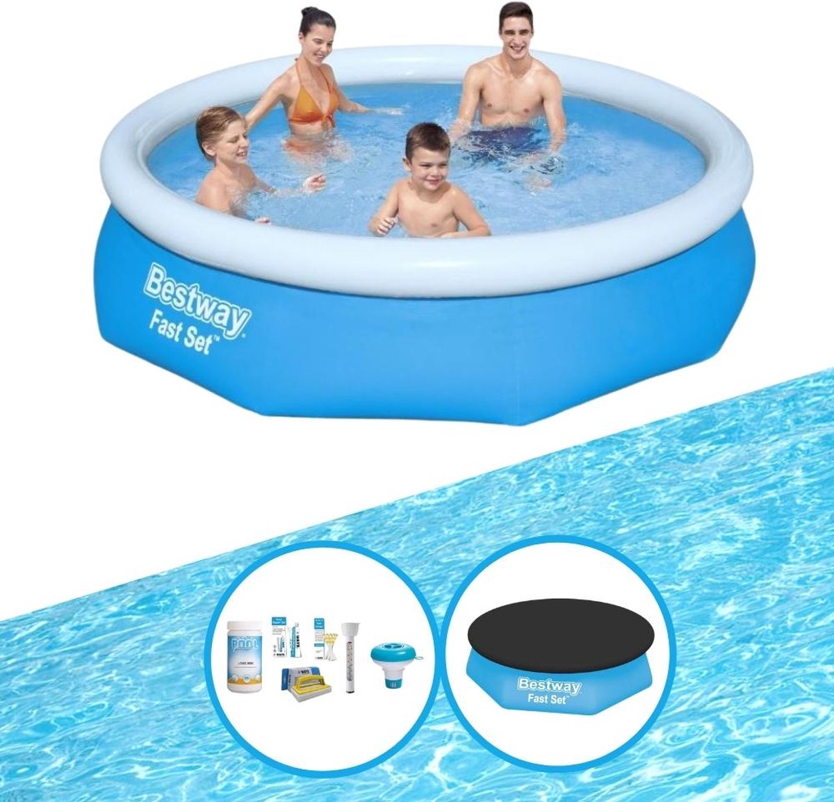 Zwembad Fast Set 305x76 cm - Zwembadpakket