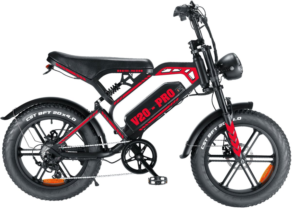 Tomato Red Fatbike C80 Sticker – Gedurfd en Energiek