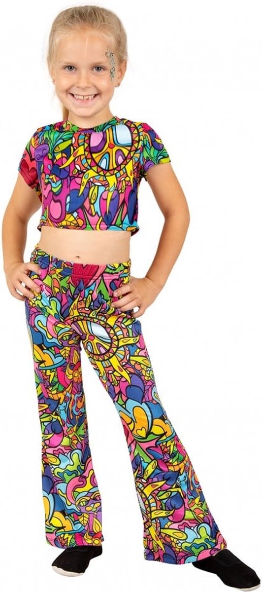 Flared Broek Colorful Dream Kind - Maat 128
