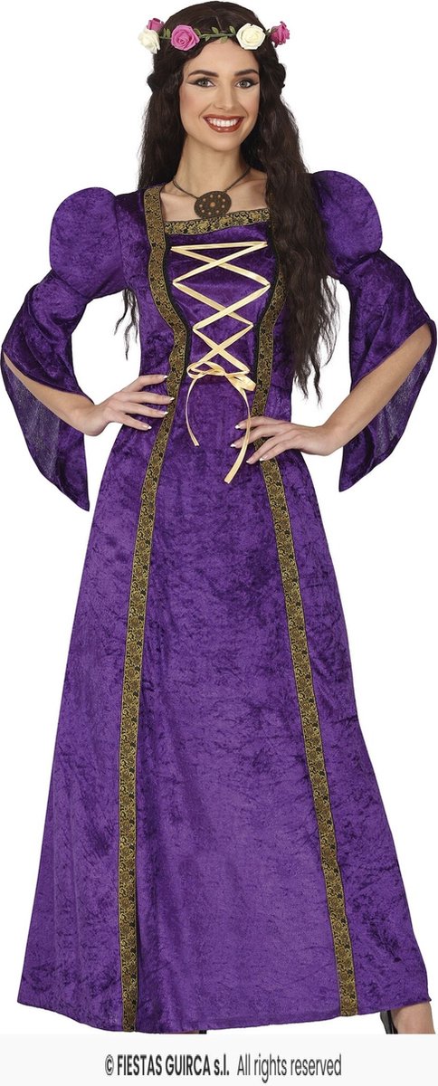 Prinessenjurk Paars Oudheid Dames - Maat S