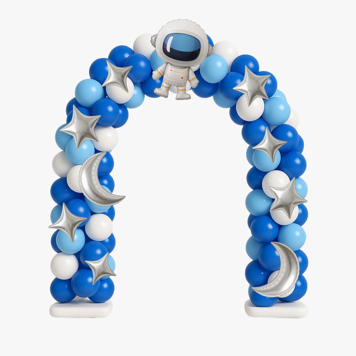 Ballonnenboog Galaxy Thema – DIY Set – 135 ballonnen + frame – herbruikbaar – feestdecoratie