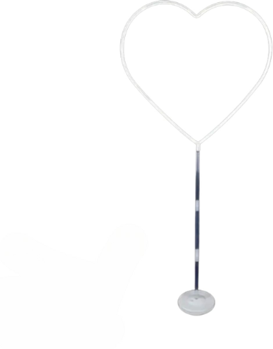 Ballonstandaard hart, 153cm
