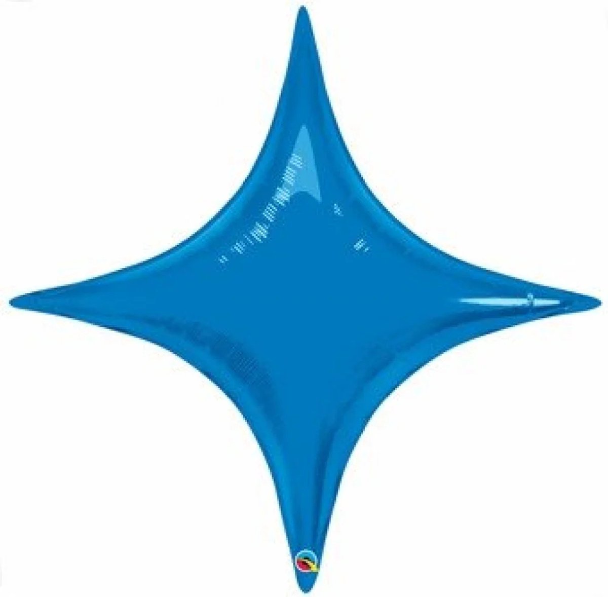 Folieballon - starpoint - sapphire blue