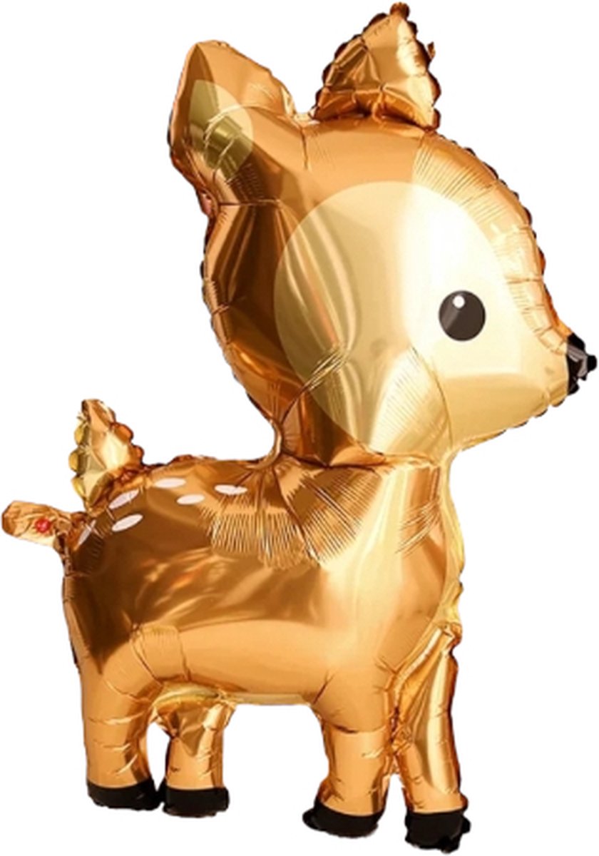 Folieballon Bambi/hert, 104x75cm