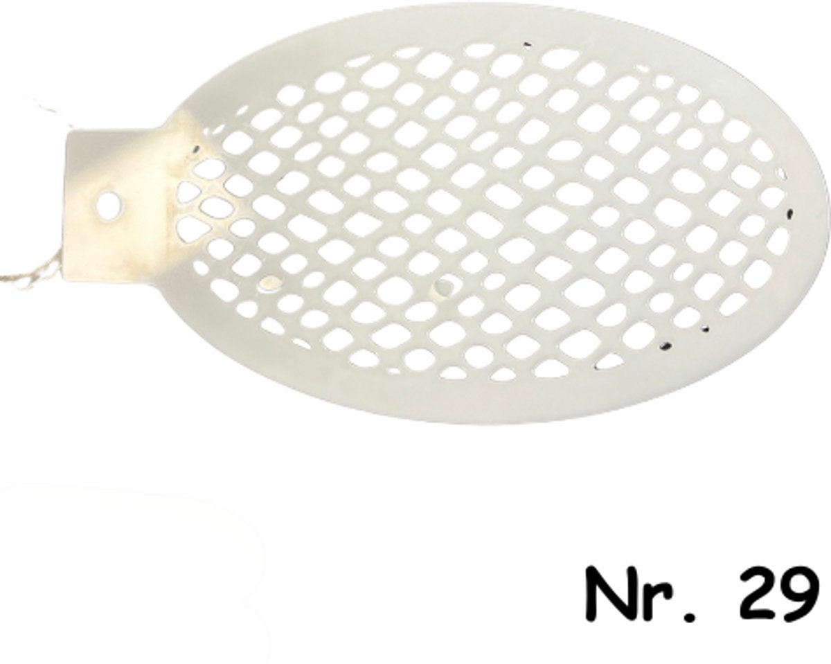 Schminksjabloon - slangenhuid klein (nr. 29) - 12cm