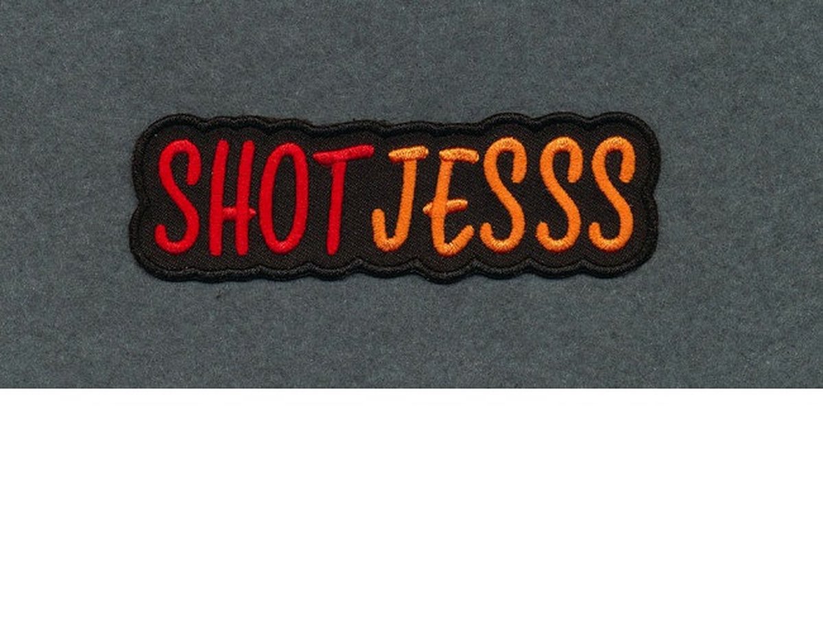 embleem shotjess rood oranje/Kielegat