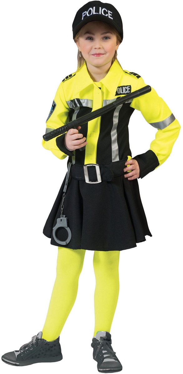 Verkleedkostuum - Politieagente Paula - Maat 152