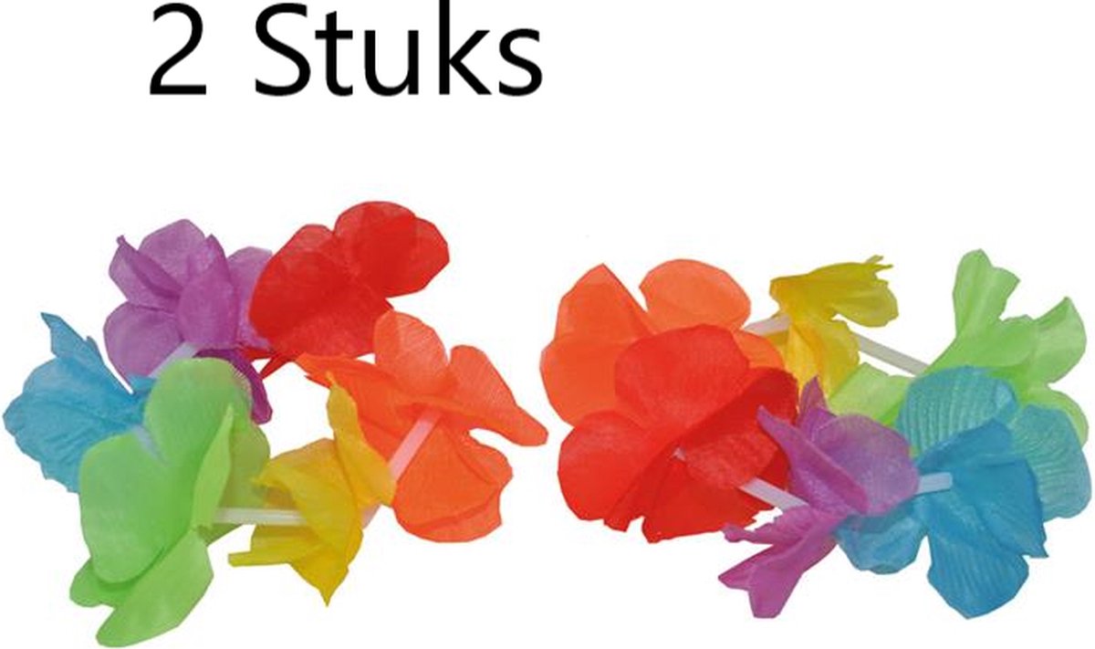 2  stuks Hawaii Armbanden, Themafeest, Sieraad.