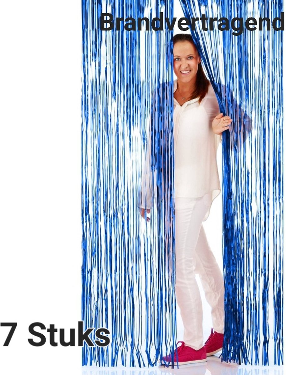 7 Stuks Brandvertragende Blauwe Deur/ Wanddecoratie, Carnaval, Horeca, Themafeesten, Oktoberfest.