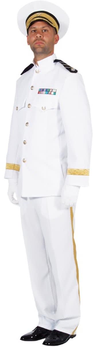 Witte officier kapitein-Maat:XXL