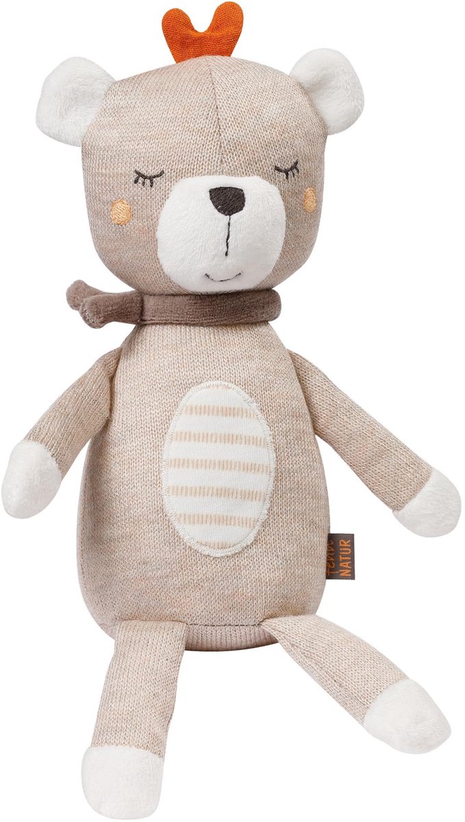Fehn - Baby Natur Knuffel Teddy – 28 cm.