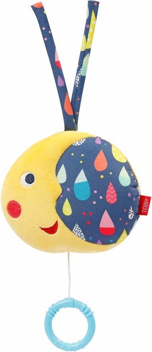 Fehn Muziekdoosje Color Friends Maan 13 Cm Pluche