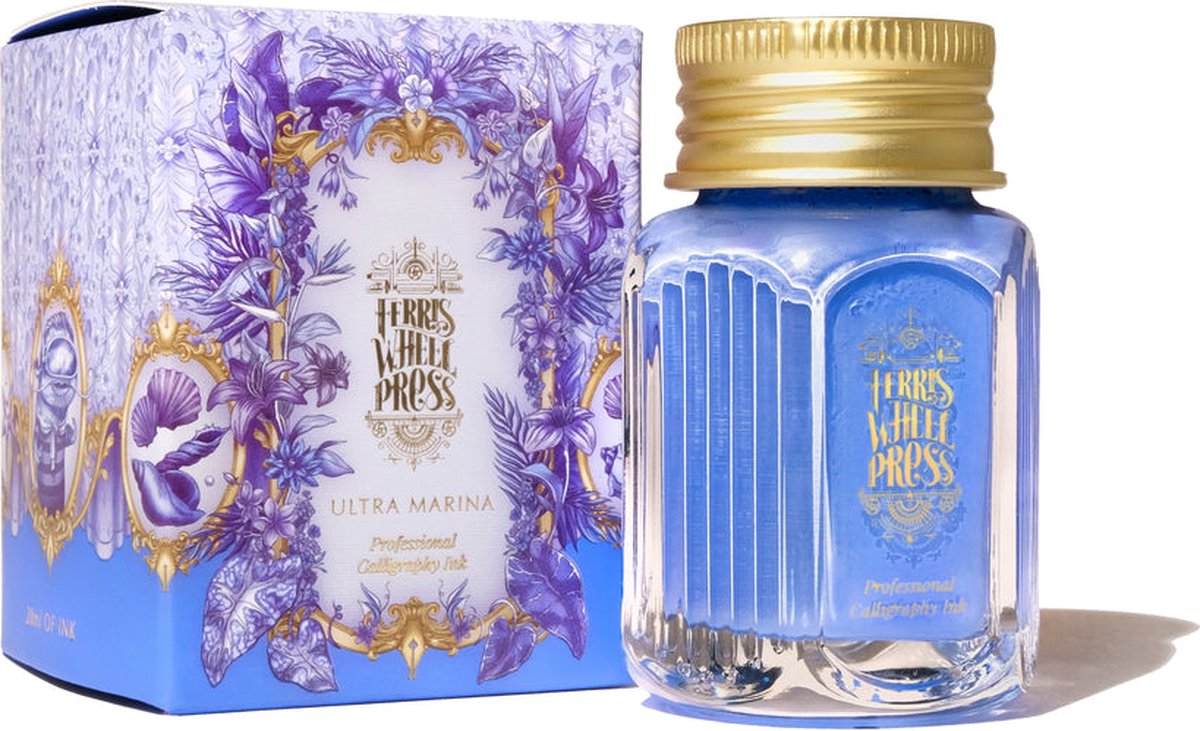 Ferris Wheel Press 28ml Calligraphy Ink - Ultra Marina