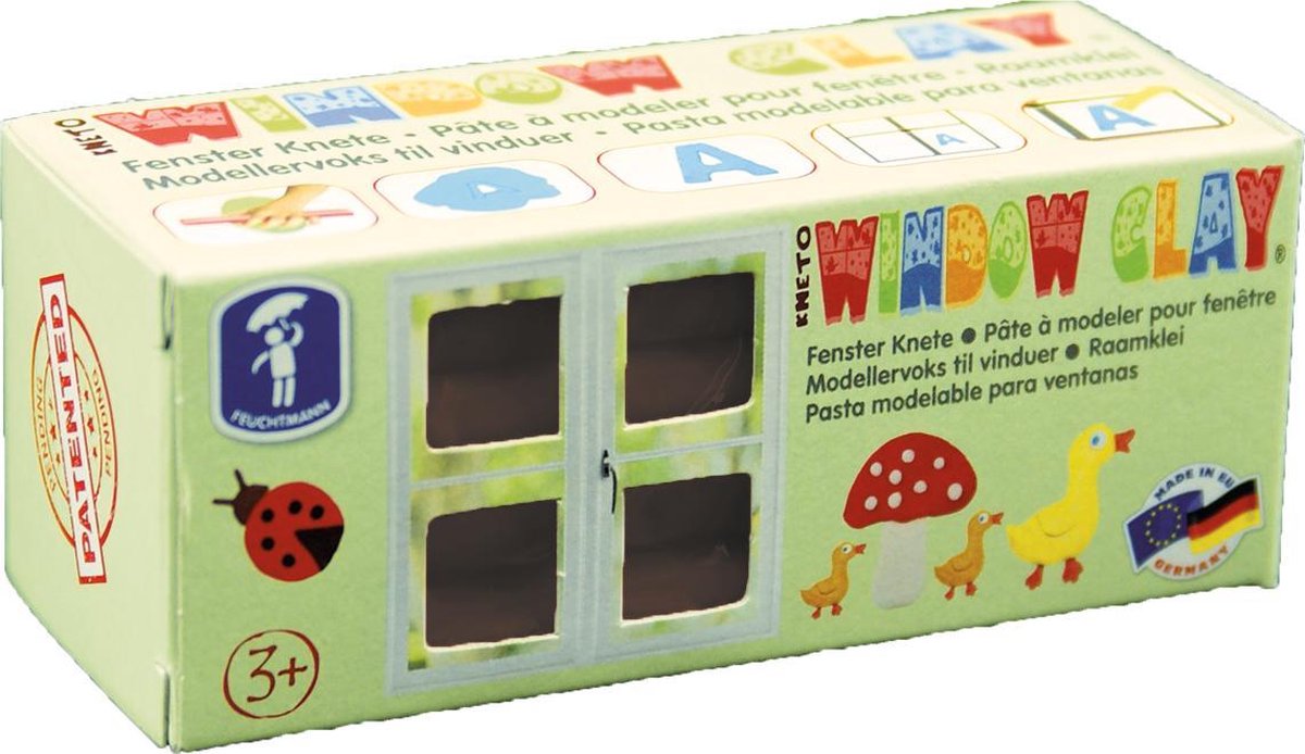 KNETO Raamklei - staaf 150 gram - zwart