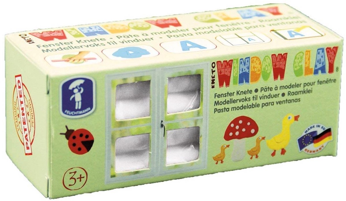 Mijn Peuterklei, Raamklei Wit