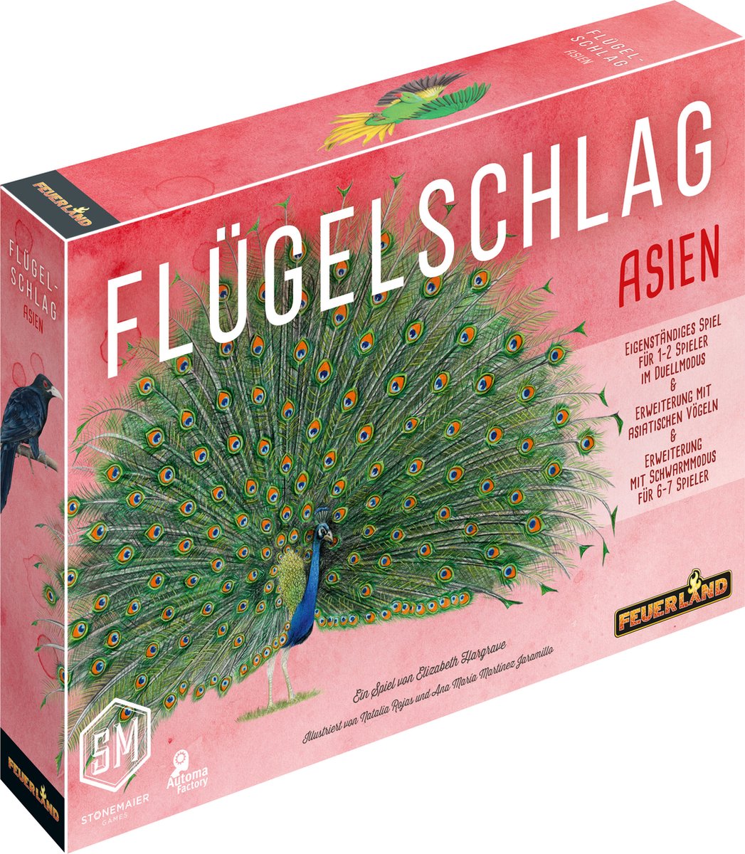 Feuerland Flügelschlag Kaartspel Lateraal denken