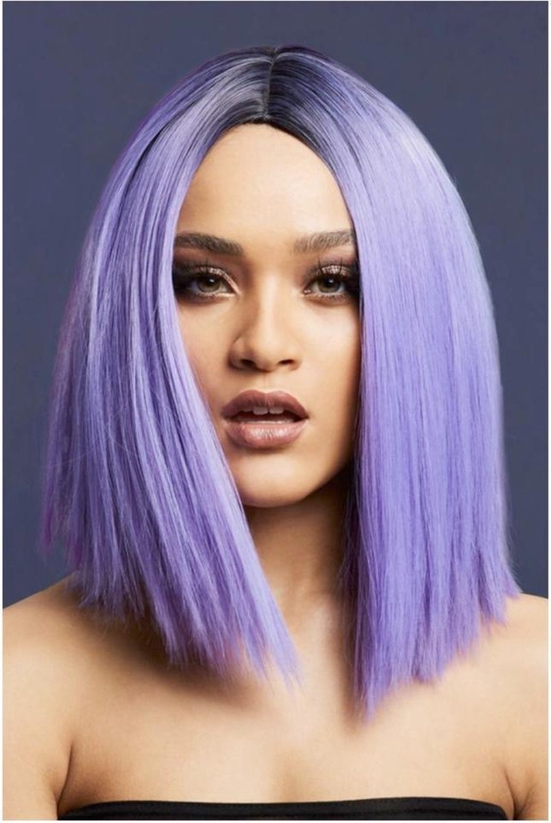  Pruik Kylie Two Toned Blend Violet Paars
