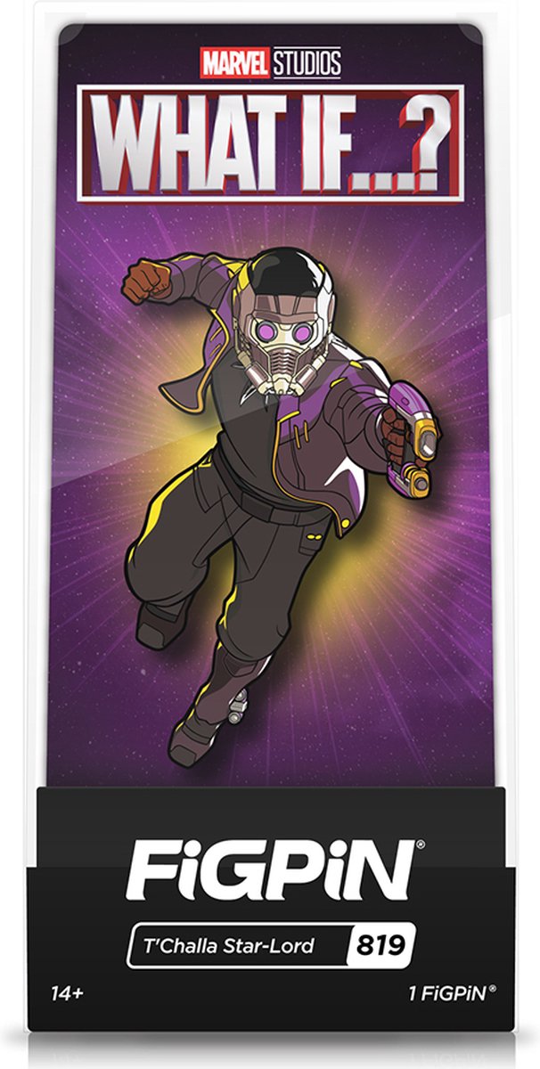 FiGPiN Marvel Studios What If...? - VerzamelPin - TChalla Star-Lord - 819