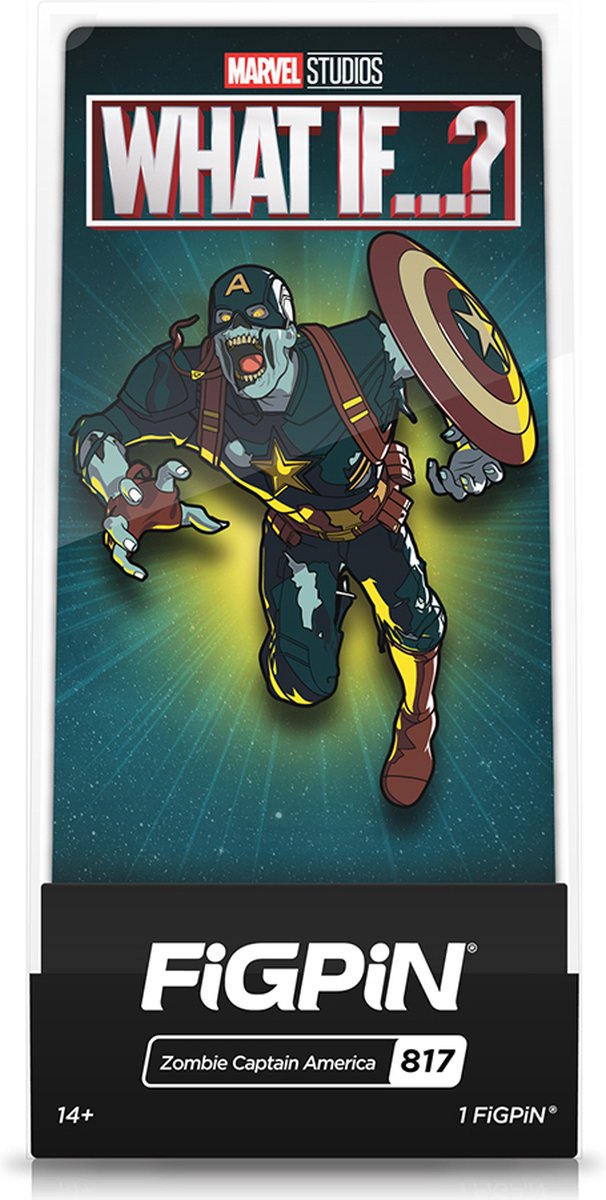 FiGPiN Marvel Studios What If...? - VerzamelPin - Zombie Captain America - 817