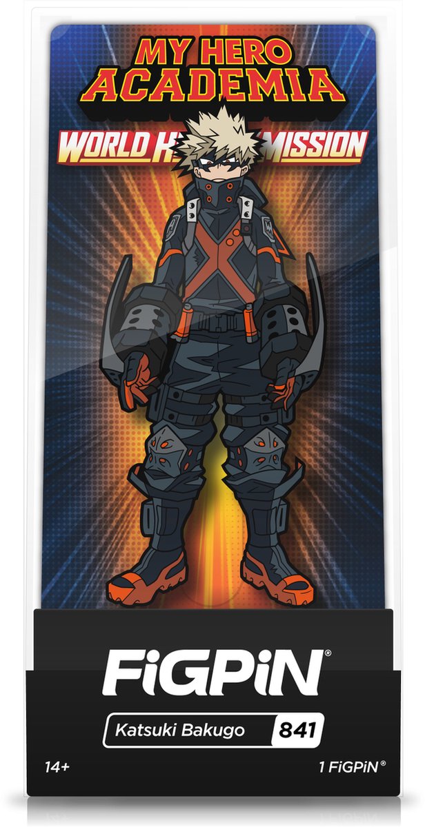 FiGPiN My Hero Academia: World Heroes Mission - VerzamelPin - Katsuki Bakugo - 841