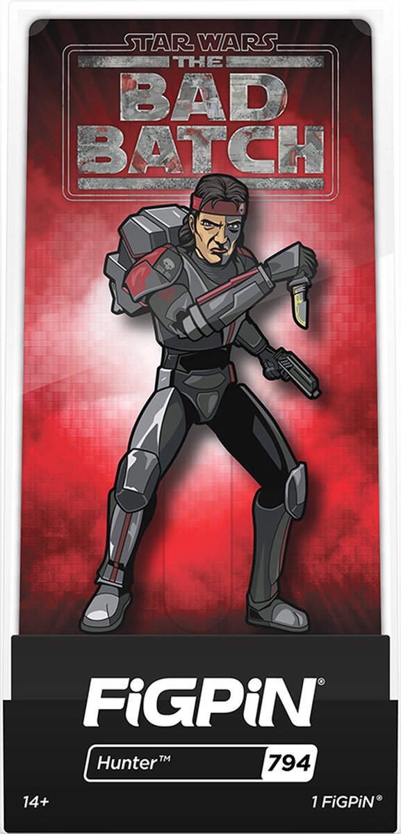 FiGPiN Star Wars The Bad Batch - VerzamelPin - Hunter - 794