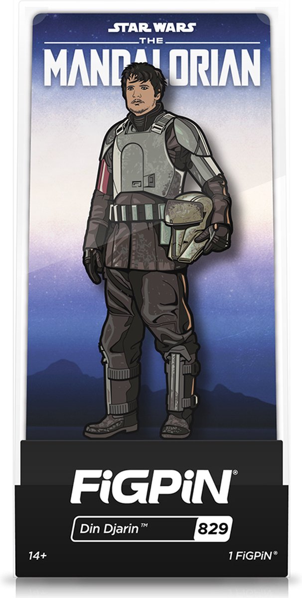 FiGPiN Star Wars The Mandalorian - VerzamelPin - Din Djarin - 829
