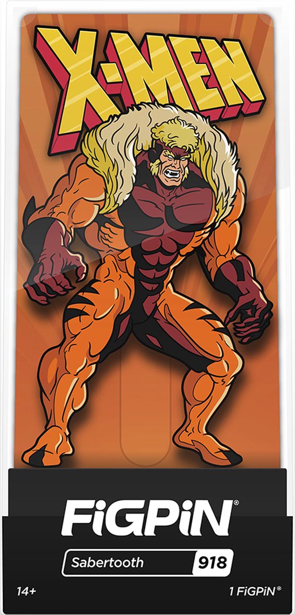 FiGPiN X-Men Animated - VerzamelPin - Sabertooth - 918
