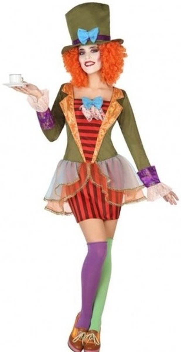 Clown verkleedkleding voor dames - voordelig geprijsd XL (42-44)