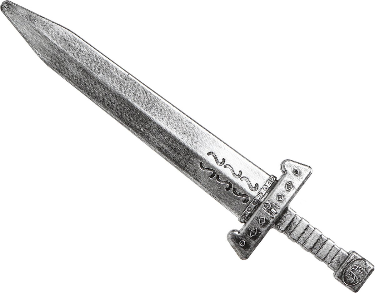 Verkleed speelgoed ridder zwaard van plastic 48 cm - Speelgoed wapens zwaarden