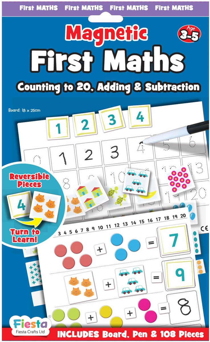 Fiesta Crafts Magnetic First Maths