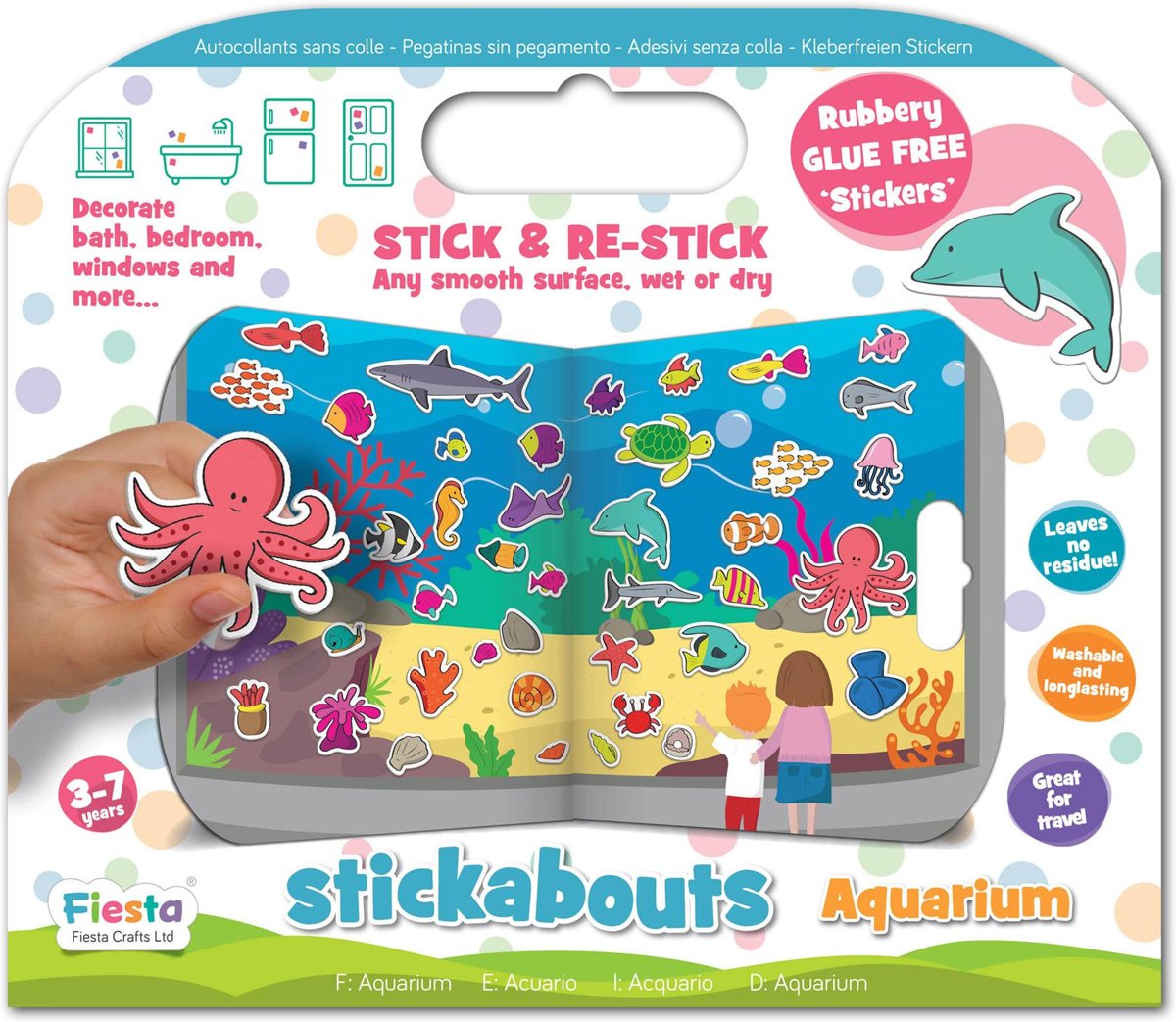   Crafts Stickabouts Aquarium