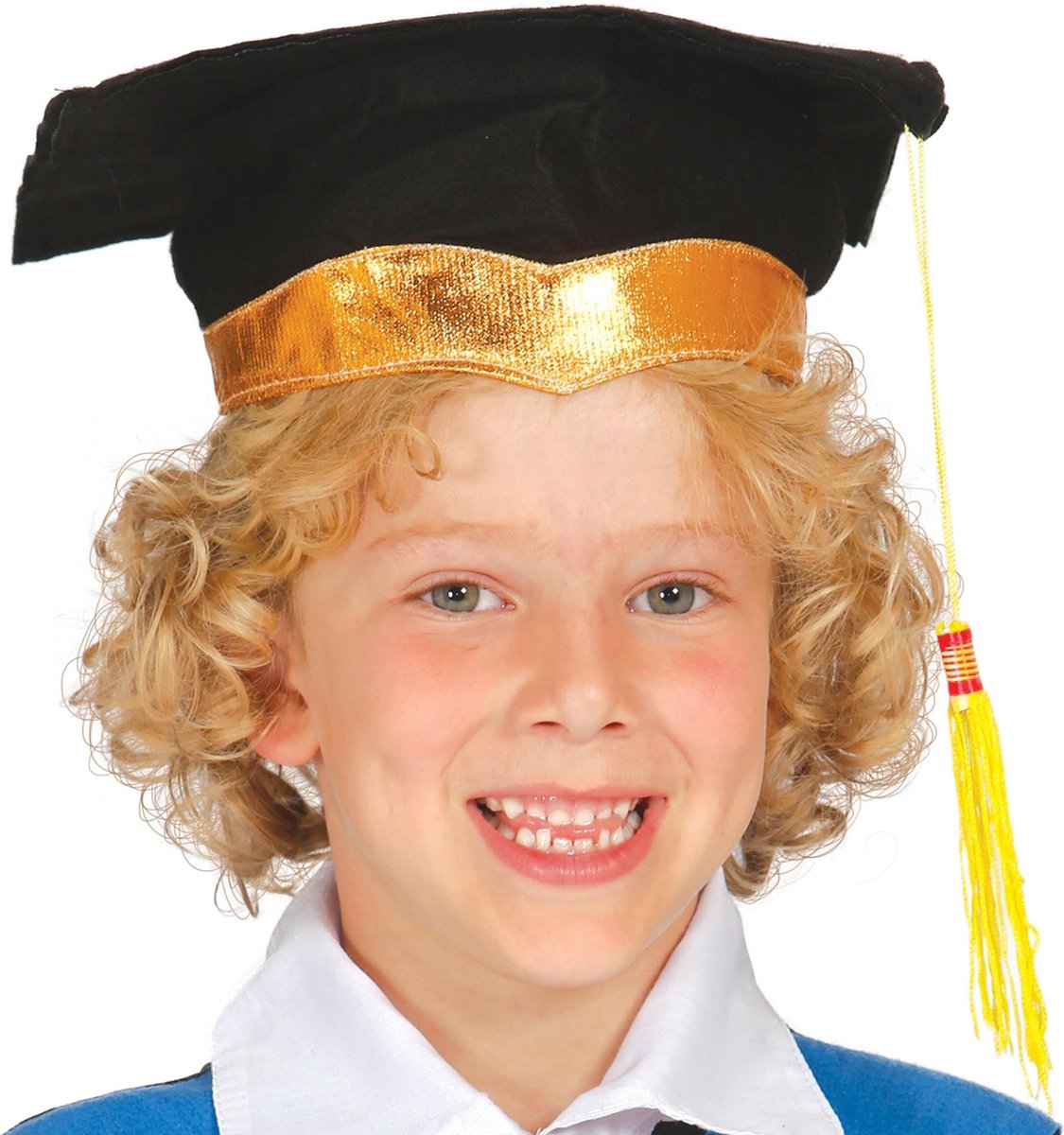 Fiestas Guirca Afstudeerpet Junior Polyester Zwart One-size