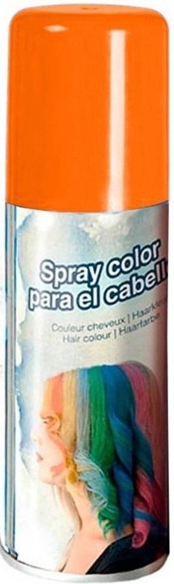 Fiestas Guirca Haarspray Neon 125 Ml Oranje