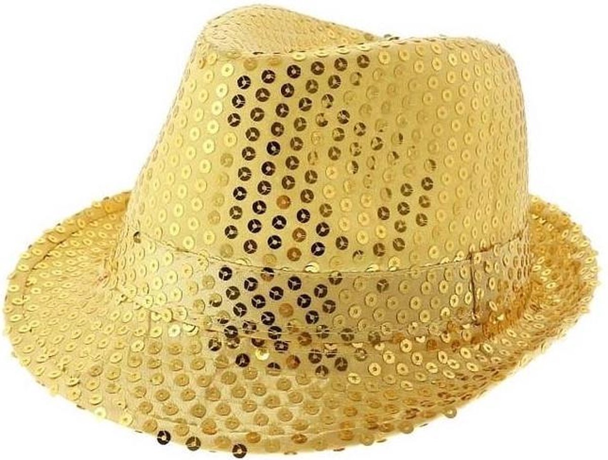 Fiestas Guirca Hoedje Pailletten Polyester Goud