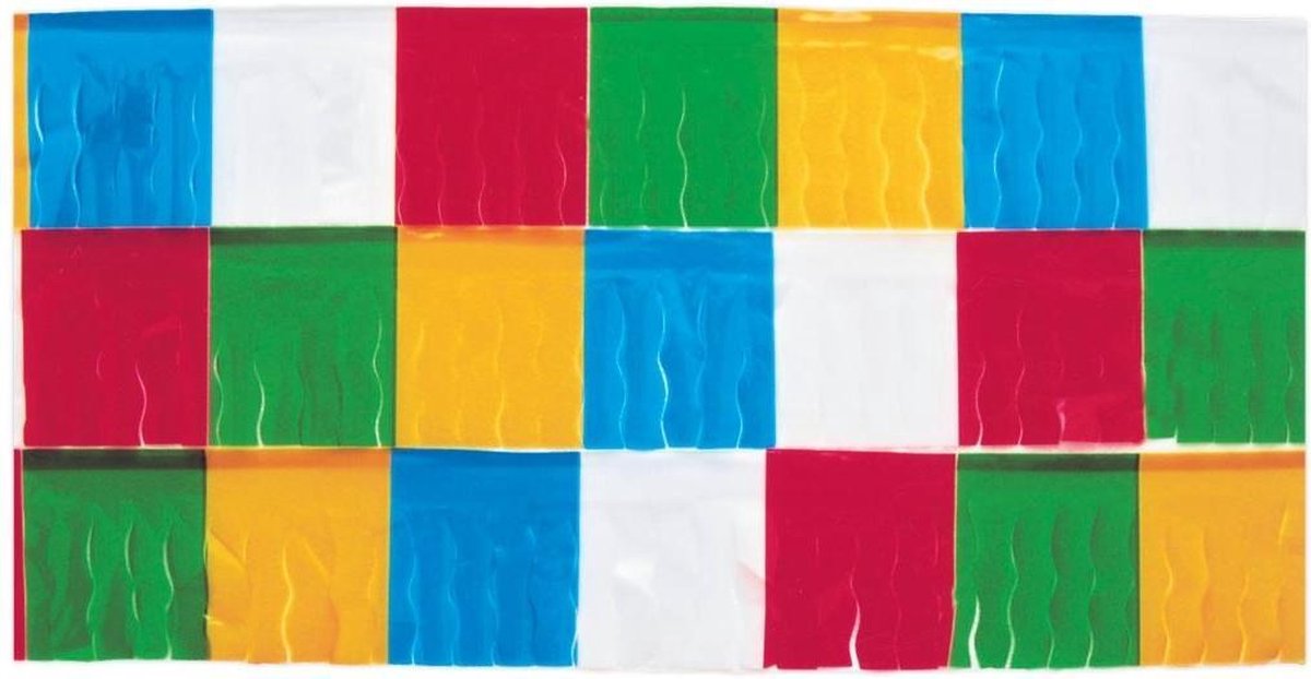 Fiestas Guirca Vlaggenlijn Franjes Vierkant 25 Meter