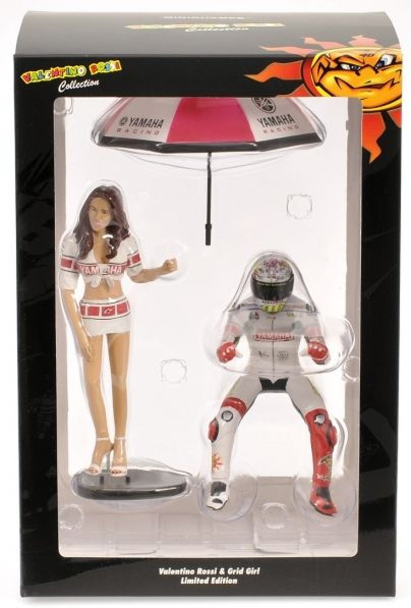 Figurines Valentino Rossi figurine / grid girl MotoGP 2005