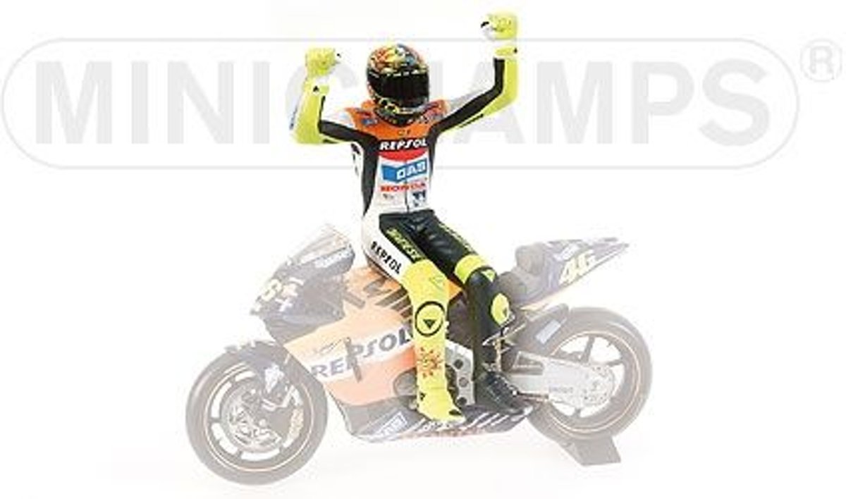 Figurines Valentino Rossi figurine MotoGP WC 2002
