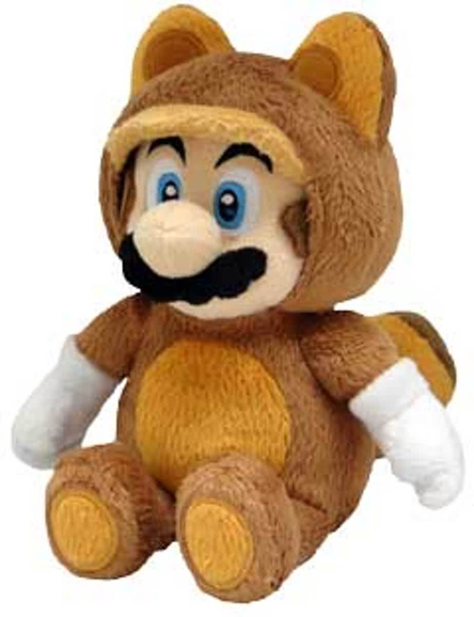Super Mario Bros.: Tanooki Mario 23 cm Knuffel